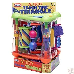 Baby Toddler Multi Activity Learning Triangle Toy New