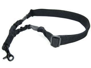 NcStar Heavy Duty Single Point Clamp Bungee Sling Black