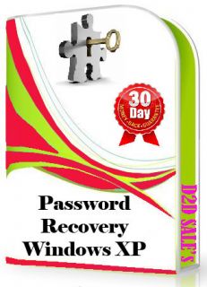   Vista Password Recovery Admin Administrator Login Lost Reset CD