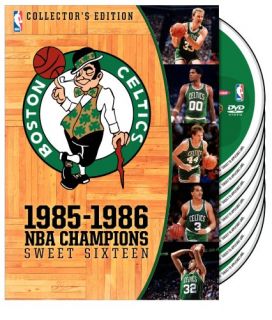 Boston Celtics 1985 1986 NBA Champions Sweet Sixteen 883929009008 