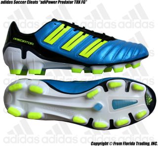 Adidas Soccer Cleats adiPower Predator TRX FG 9 27cm Sharp Blue 