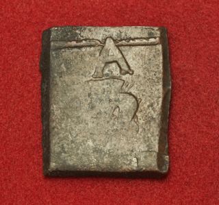1627 Sweden Gustav II Adolf Copper ½ ÖRE Klippe Coin Emergency Issue 