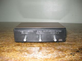 Realistic Stereo Remote Speaker Switch 40 125 A Vintage Radio Shack 