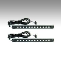 Line 2pc 10 inch Heavy Duty 16 LED Flexible Accent Light Strip 