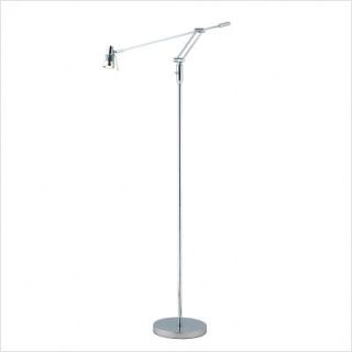 Adesso Maestro Balance Arm Floor Lamp Chrome 3651 22