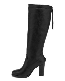 adrienne vittadini birdie leather tall boot $ 199 00 $