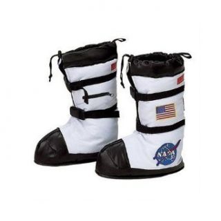 Aeromax NASA Astronaut Adult Boots Costume Accessory New