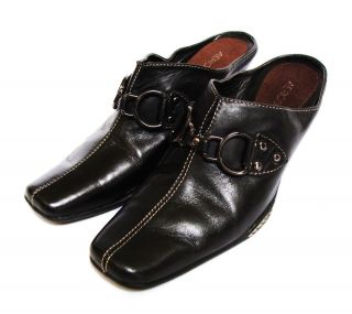Aerosoles Womens Shoes Heels Size 8M Black Leather
