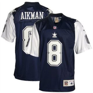 Troy Aikman Dallas Cowboys Throwback Double Star Premier Jersey