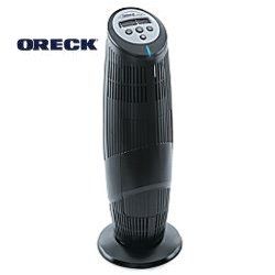 for sale is a refurbished oreck tower air purifier this