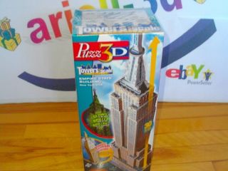 Empire State Building Towers Puzz 3D Puzzle SEALED NE