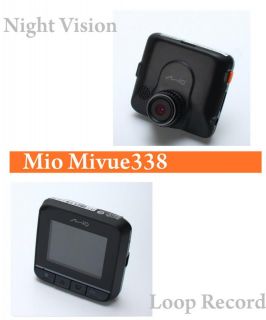 Mio MIVUE338 HD 2LCD Mini Car Cam Car Recorder 720PHD w G Sensor 