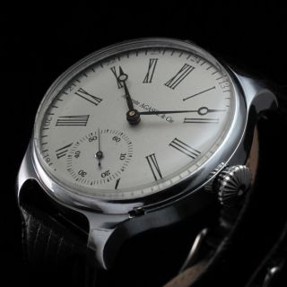 Mens Ultra RARE 1885 A Agassiz Vintage Elegant Watch Quality 