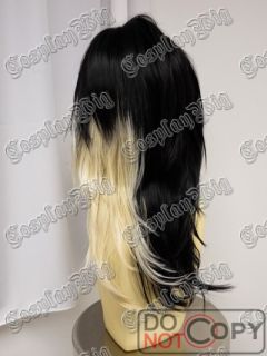 color   BLACK + PLATINUM BLONDE   exclusively selling at cosplaywig 