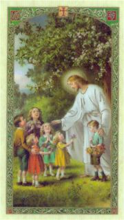 Find beautiful laminated prayer card with The Beatitudes.