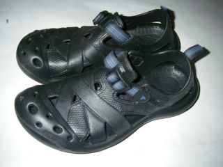 AIRWALK black rubber water shoes sandals, L12 M10