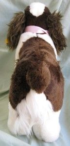Steiff Germany American Kennel Club Plush Dog English Springer Spaniel 