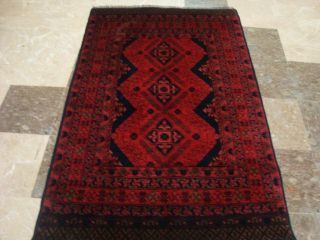 Khal Muhamadi Fine Afghan Hand Knotted Rug Carpet 5x3