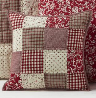 albemarle patchwork quilted throw pillow beautiful primitive pillow 