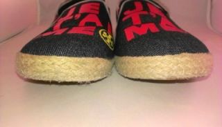 Tory Burch Sneaker Je Taime Slip On Flat Espadrilles size 8.5