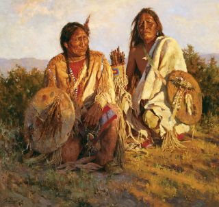 Howard Terpning Medicine Shields of The Blackfoot Native American 