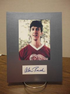 Alan Ruck Autograph Ferris Bueller Display Signed Signature COA 