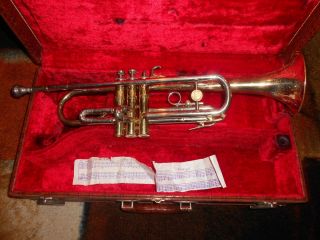vintage Holten Al Hirt Special Trumpet professional W original 