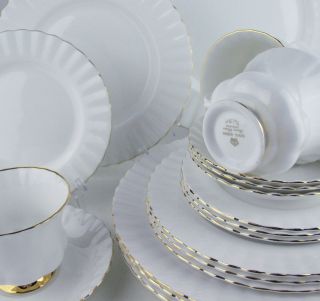 20 PC SET Royal Albert VAL DOR 4 x 5 PIECE PLACE SETTING made in 