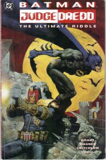   Judge Dredd The Ultimate Riddle graphic novel, Alan Grant, John Wagner