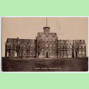 ALBRIGHT COLLEGE Myerstown PA 1909 POSTCARD