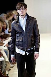 CLOAK Leather Flak Jacket by Alexandre Plokhov and Robert Geller S 