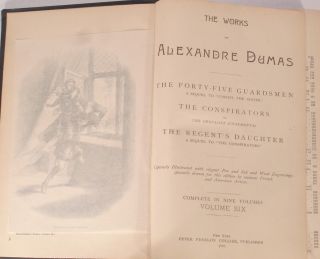 Works of Alexandre Dumas Vo 6 Regents Daughter 1893