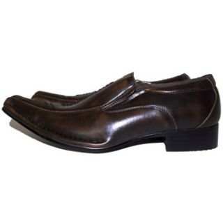 Am 9010 8 Quality Mens Dress Shoes New Brown Sz 7