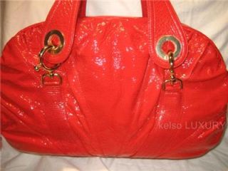 Auth Goldenbleu Jordan Patent Leather Bag Handbag New