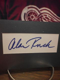 Alan Ruck Autograph Ferris Bueller Display Signed Signature COA 