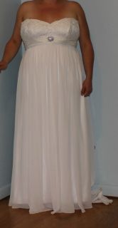 Alfred Angelo Plus Size 18 20 Wedding Dress White