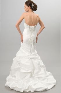 Alfred Sung Wedding Dress Gown 6814 as 6814 Size 8 Mermaid Strapless 