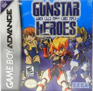 Gunstar Super Heroes Nintendo Game Boy Advance 2005 New