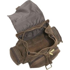 ledonne classic distressed leather backpack