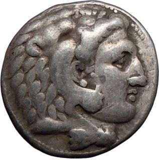 Alexander III The Great 323BC Ancient Silver Greek Coin Under Philip 
