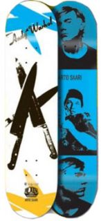 Alien Workshop Andy Warhol Skateboard Deck Saari Knives