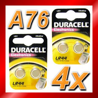 duracell a76 lr44 ag13 ka76 v13ga 357 1.5v alkaline batteries 4