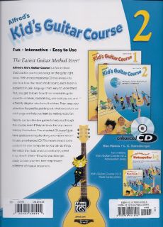 Alfreds Kids Guitar Course, Vol. 2   Book, Enhanced CD & DVD