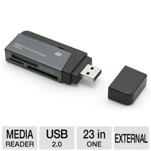 gear head sd ms all in one usb 2 0 card reader note the condition
