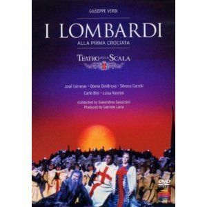 Giuseppe Verdi I Lombardi Alla Prima CR DVD Nuovo