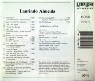 Laurindo Almeida Virtuoso Guitar Clare Fischer Jazz CD