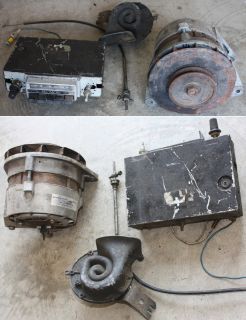 Sunbeam Alpine Tiger Generator Horn Radio Misc Parts Lot