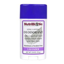 nutribiotic deodorant stick lavender 2 6 oz