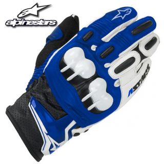   alpinestars gpx gloves blue 2xl xx large alpinestars race proven