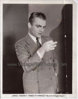 James Cagney Orig 1933 Portrait Still Hard to Handle